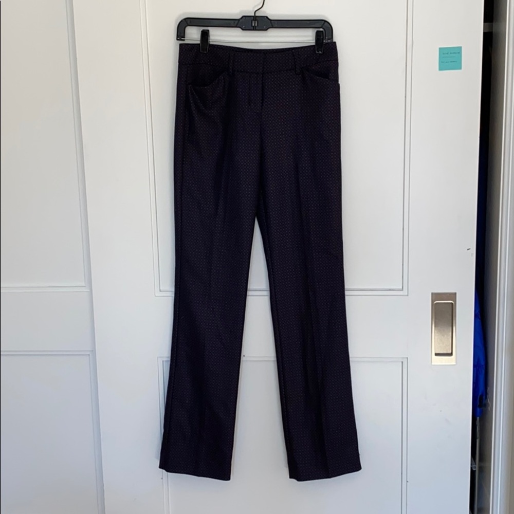 Express Editor Diamond Print Pant - image 2